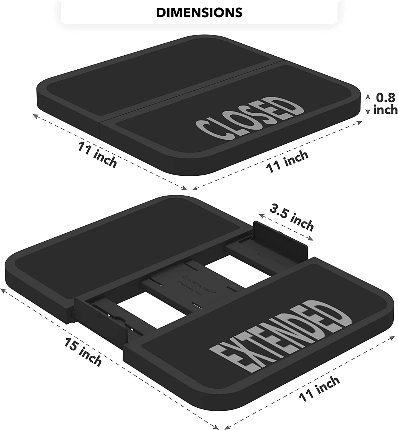 CC Expandable Tray Dark
